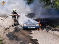 Фастівський район: ліквідовано загорання легкового автомобіля