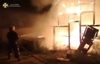 Новокаховські рятувальники ліквідували пожежу теплиці