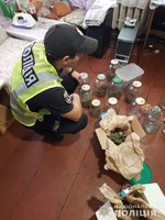 На Чернігівщині поліцейські викрили зловмисника, що вирощував наркотичні рослини у підземній оранжереї