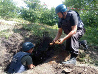 Піротехніками ДСНС, на Врадіївщині, виявлено понад 300 вибухонебезпечних предметів