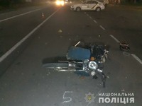 Поліція Кролевця встановлює обставини ДТП, у якій травмувався водій мотоциклу