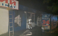 Харківський район: ліквідована пожежа в торговельних павільонах