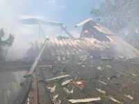 На Вінниччині ліквідовано пожежу в госодарчій споруді