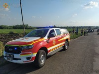 Маловисківські рятувальники деблокували з автомобіля тіло загиблої у результаті ДТП жінки