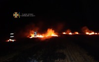 На Харківщині трапилось 10 пожеж сухостоїв, сміття та пожнивних залишків