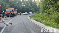 Двоє осіб загинули внаслідок автозіткнення легковика з «Камазом» на Львівщині – поліцейські встановлюють обставини події