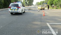 Овруцькі поліцейські розслідують ДТП, в якій травмувався мопедист