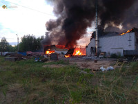 Київська область: ліквідовано загорання пилорами
