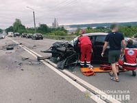 Поліцейські Івано-Франківщини розслідують смертельну ДТП за участю чотирьох транспортних засобів