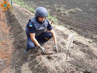 На Харківщині піротехніки ДСНС знешкодили 2 мінометні міни часів Другої світової війни