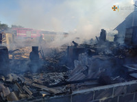 Черкаський район: рятувальники ліквідували пожежу надвірної споруди