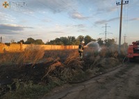 Рятувальники Кіровоградщини загасили 5 пожеж у екосистемі, три з них – спільно з місцевими пожежними командами
