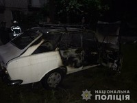 На Луганщині поліцейські встановили підпалювачів авто
