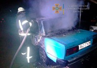Минулої доби рятувальники Кіровоградщини двічі гасили пожежі легкових автомобілів