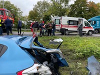 На Дубенщині рятувальники надали допомогу поліцейським у ліквідації наслідків ДТП за участю вантажівки та легковика