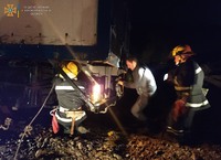 Маловисківські рятувальники надали допомогу водію вантажного автомобіля, що потрапив у складну ситуацію на дорозі
