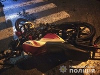 Поліція з’ясовує обставини ДТП у якій травмувався неповнолітній мотоцикліст