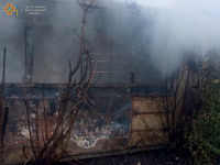Миколаївська область: рятувальники ліквідували дві пожежі не експлуатованих будівель
