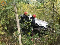 Калинівські рятувальники провели аварійно-рятувальні роботи під час ДТП