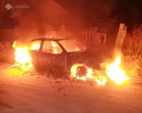 Броварський район: ліквідовано загорання легкового автомобіля