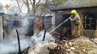 В області зафіксовано 4 пожежі господарчих споруд