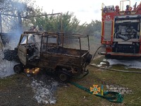 Василівський район: вогнеборці ліквідували пожежу у гаражі