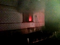 Під час ліквідації пожежі в квартирі каланчацькі рятувальники евакуювали господаря та мешканців будинку