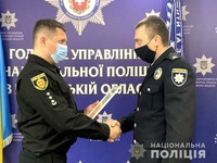На Рівненщині відзначили поліцейських за оперативне затримання підозрюваного у тяжкому злочині