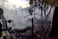 Нікопольський район: вогнеборці ліквідували загорання в літній кухні на території приватного домоволодіння