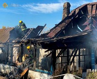 Верхньорогачицькі рятувальники ліквідували пожежу житлового будинку