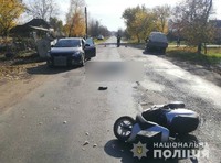 Поліція Полтавщини встановлює обставини дорожньо-транспортної події, в якій смертельно травмований мопедист