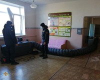 М. Селидове: рятувальники забезпечили теплоносієм два відділення центральної міської лікарні