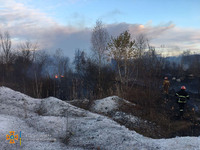 За минулу добу, вогнеборці ліквідували 6 пожеж на відкритих територіях