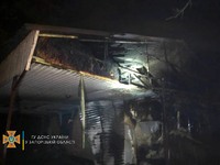 Запорізький район: вогнеборці ліквідували пожежу у дачному будинку