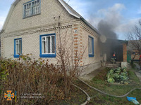 Пожежі 3 житлових будинків ліквідували вогнеборці на Черкащині
