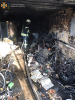 Бориспільський район: ліквідовано загорання гаража