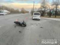 Новоград-Волинські правоохоронці розслідують ДТП з травмуванням мотоцикліста