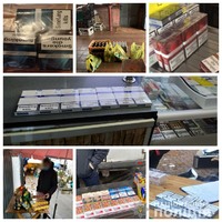 На Херсонщині поліцейські вилучили з незаконного продажу 2,5 тисячі пачок тютюнових виробів невідомого походження без марок акцизного податку