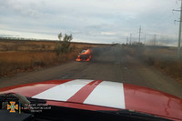 Синельниківський район: ліквідовано пожежу в легковому автомобілі