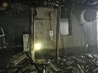 Виноградівські вогнеборці ліквідували пожежу в житловому будинку, де загинув чоловік