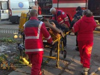Запорізька область: під час пожежі вогнеборці врятували 50-річного чоловіка