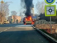 Могилів-Подільський район: ліквідовано пожежу автомобіля