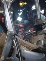 Одеська область: рятувальники допомогли постраждалій під час дорожньо-транспортної пригоди
