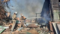 Харківський район: вогнеборці ліквідували пожежу в приватній оселі