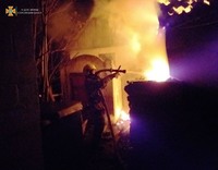 Горностаївські рятувальники ліквідували пожежу господарчої споруди