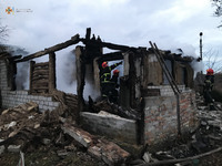 Звенигородський район: рятувальники ліквідували пожежу житлового будинку