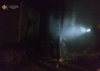 Бобринецькі вогнеборці загасили пожежу автомобіля
