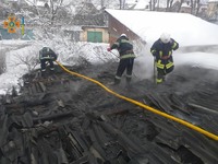 Рятувальники ліквідували пожежу у місті Надвірна