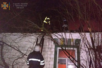 Чернігівська область: під час ліквідації пожежі житлового будинку вогнеборці виявили тіла 2-х осіб