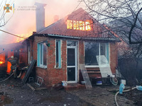 Харківський район: ліквідована пожежа у приватному будинку